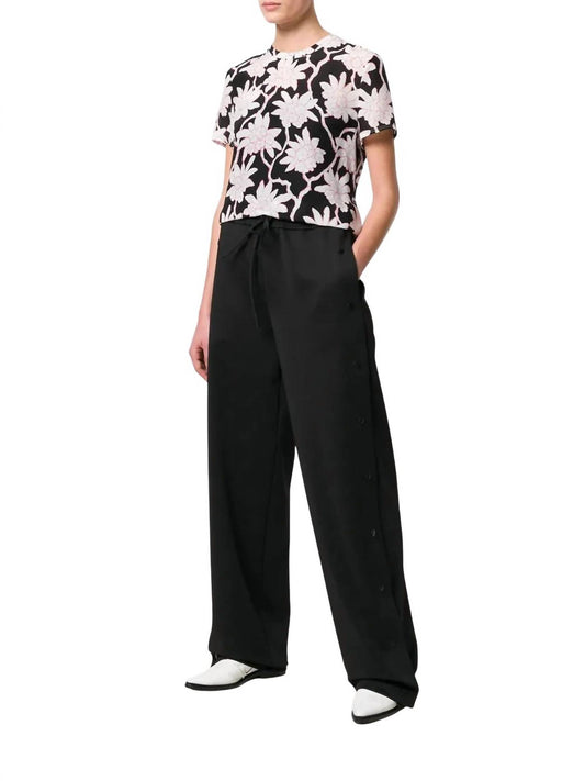 Valentino - Flora -print T-shirt