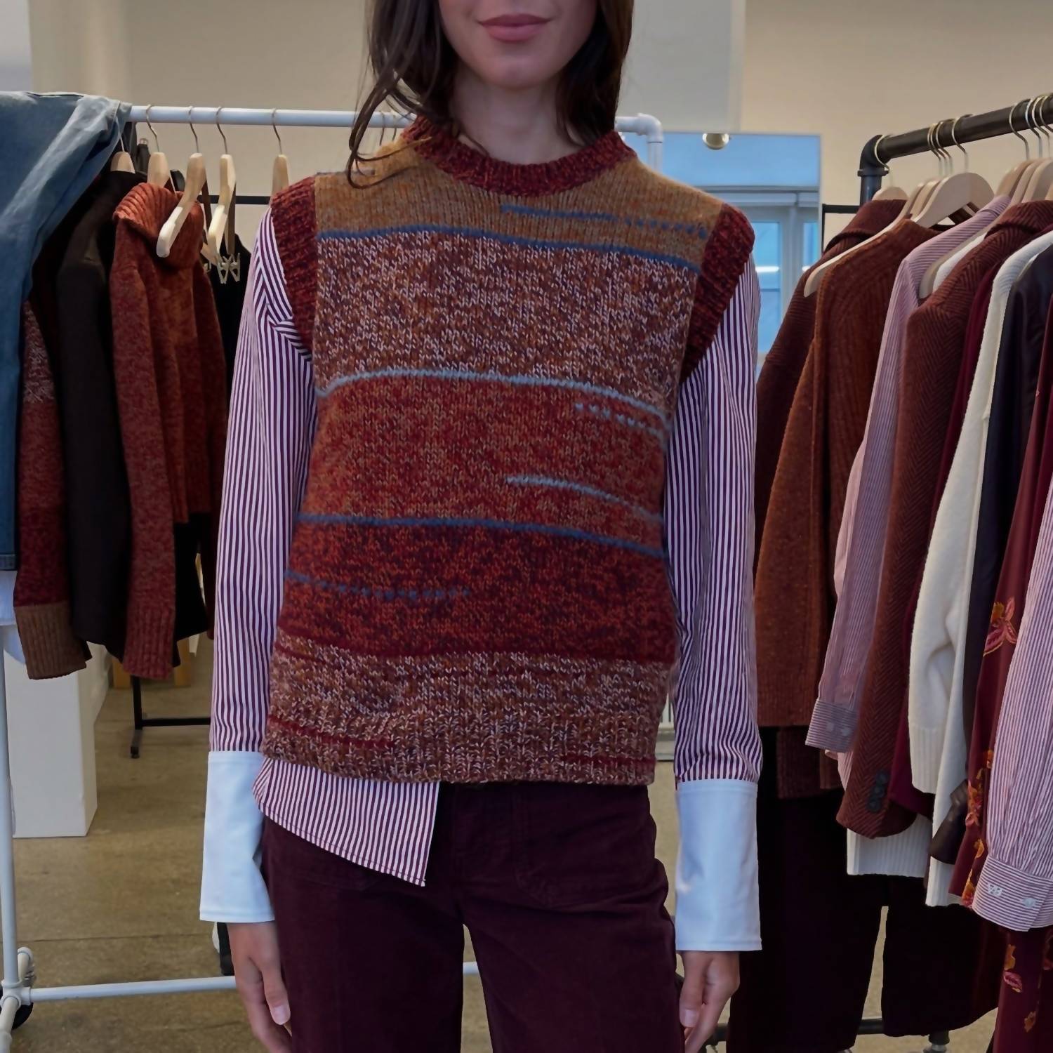 Vanessabruno - Fleming Crew-neck Vest