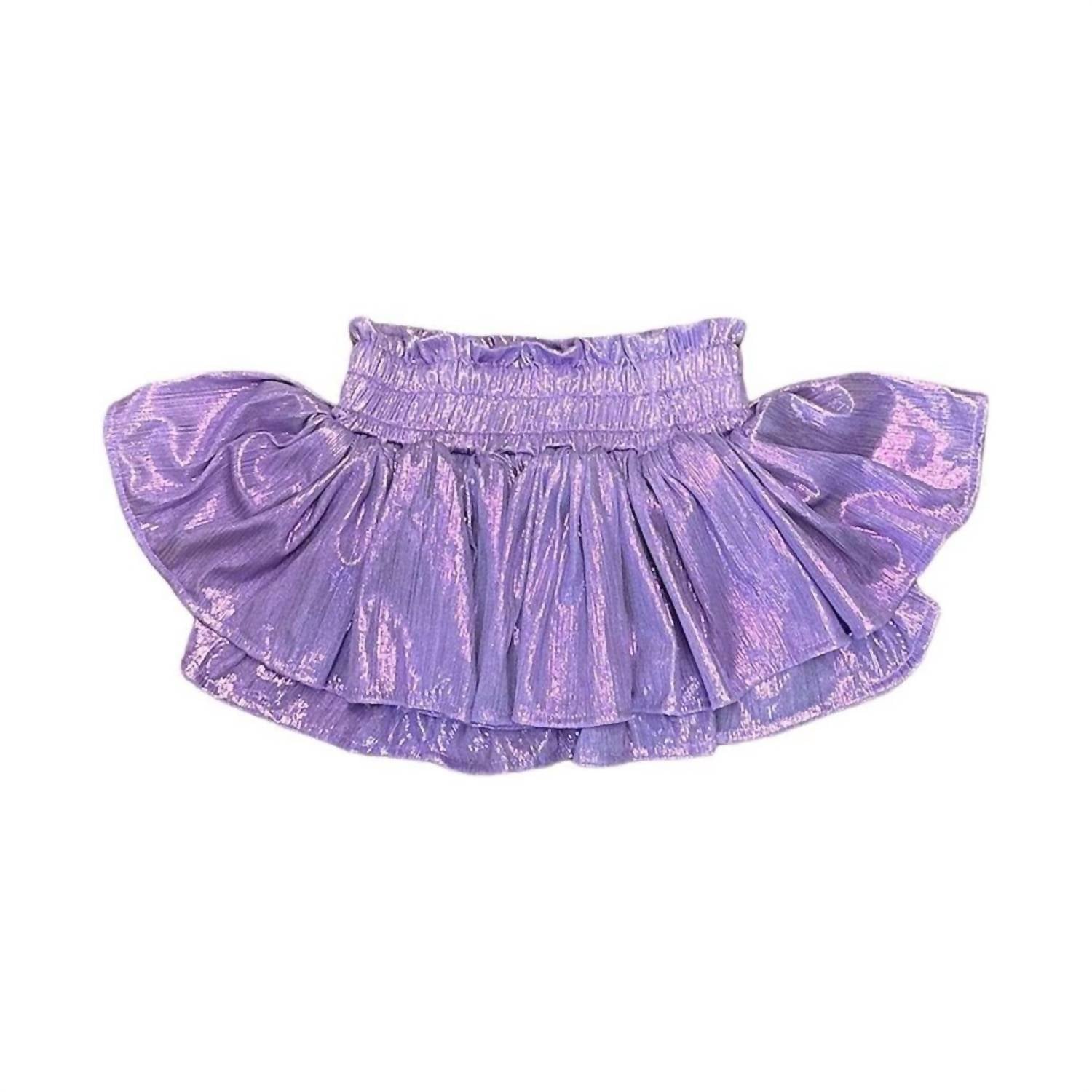 Lola + The Boys - Metallic Skirt
