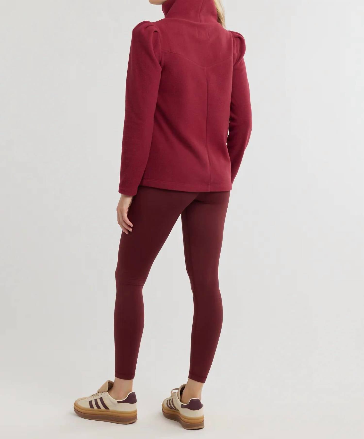 Dudley Stephens - Camilla Puff Sleeve Turtleneck Top