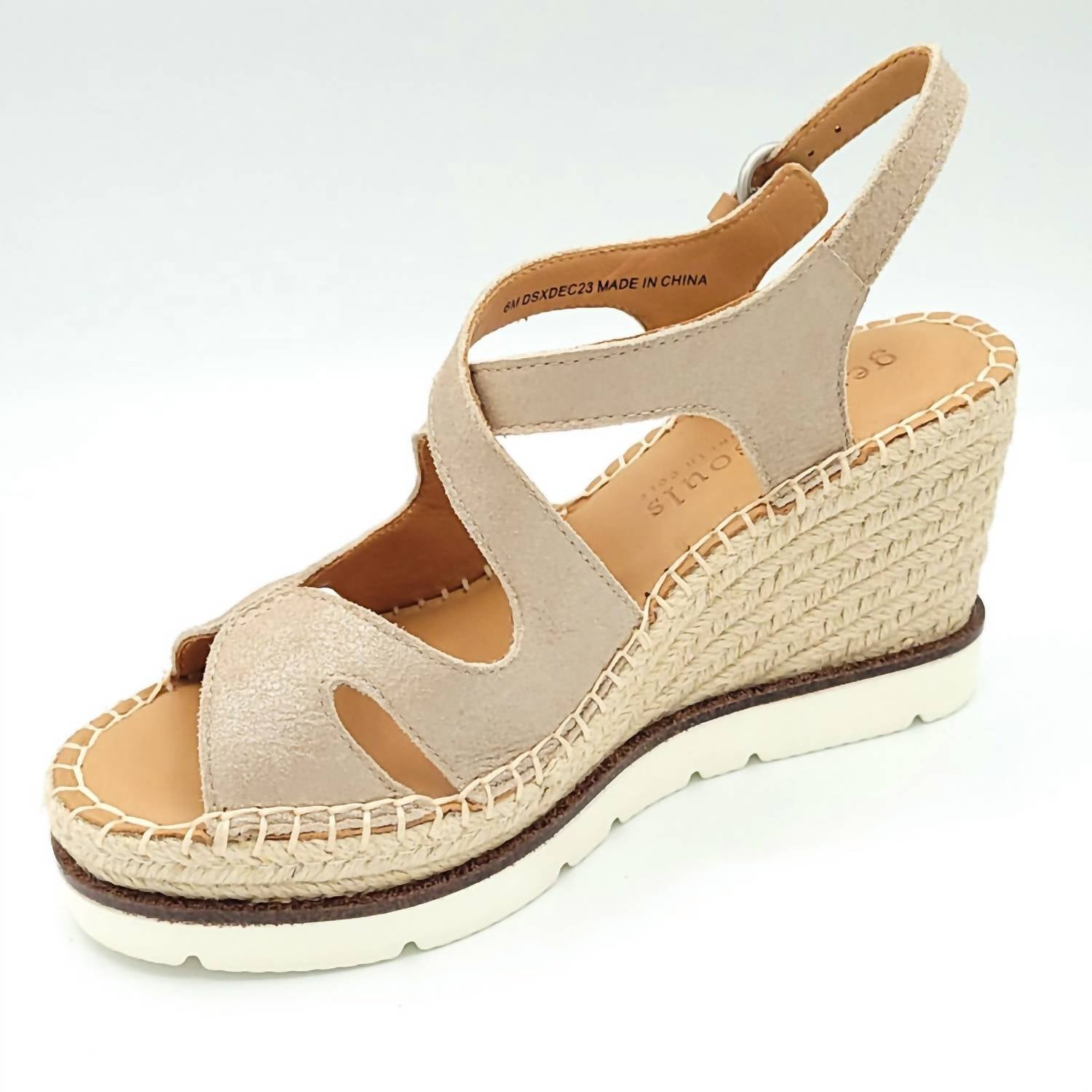 Gentle Souls - Women's Elise Platform Wedge Sandal