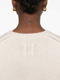 NILI LOTAN Saskia Cardigan in ivory - women's cardigan - view 4