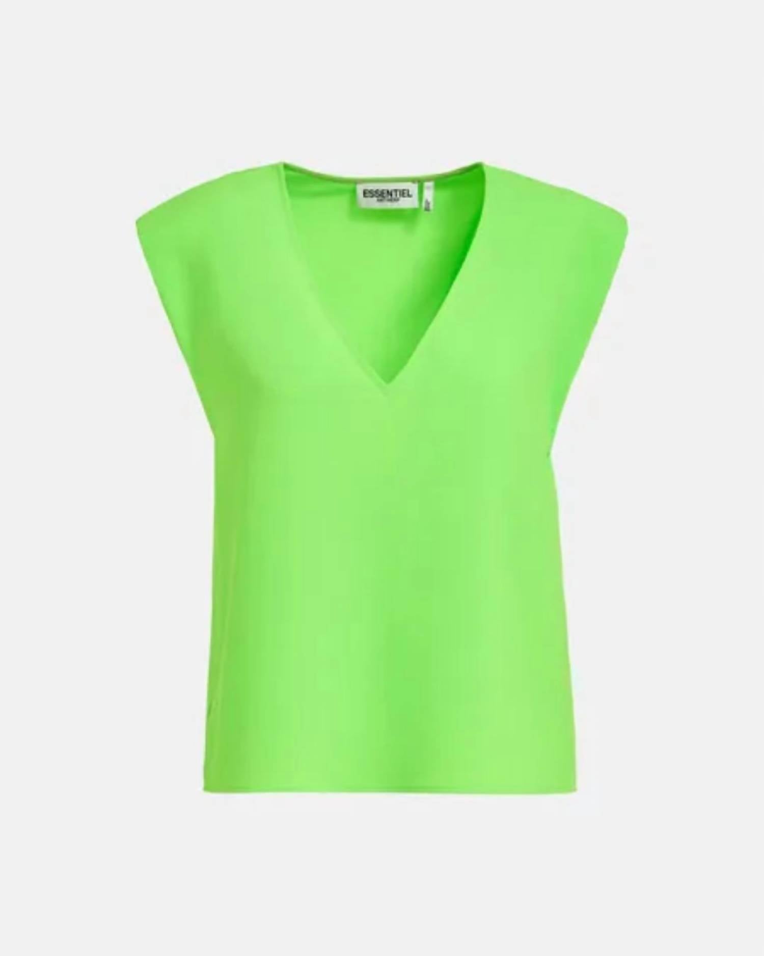 Essentiel Antwerp - Falling Sleeveless V-neck Top
