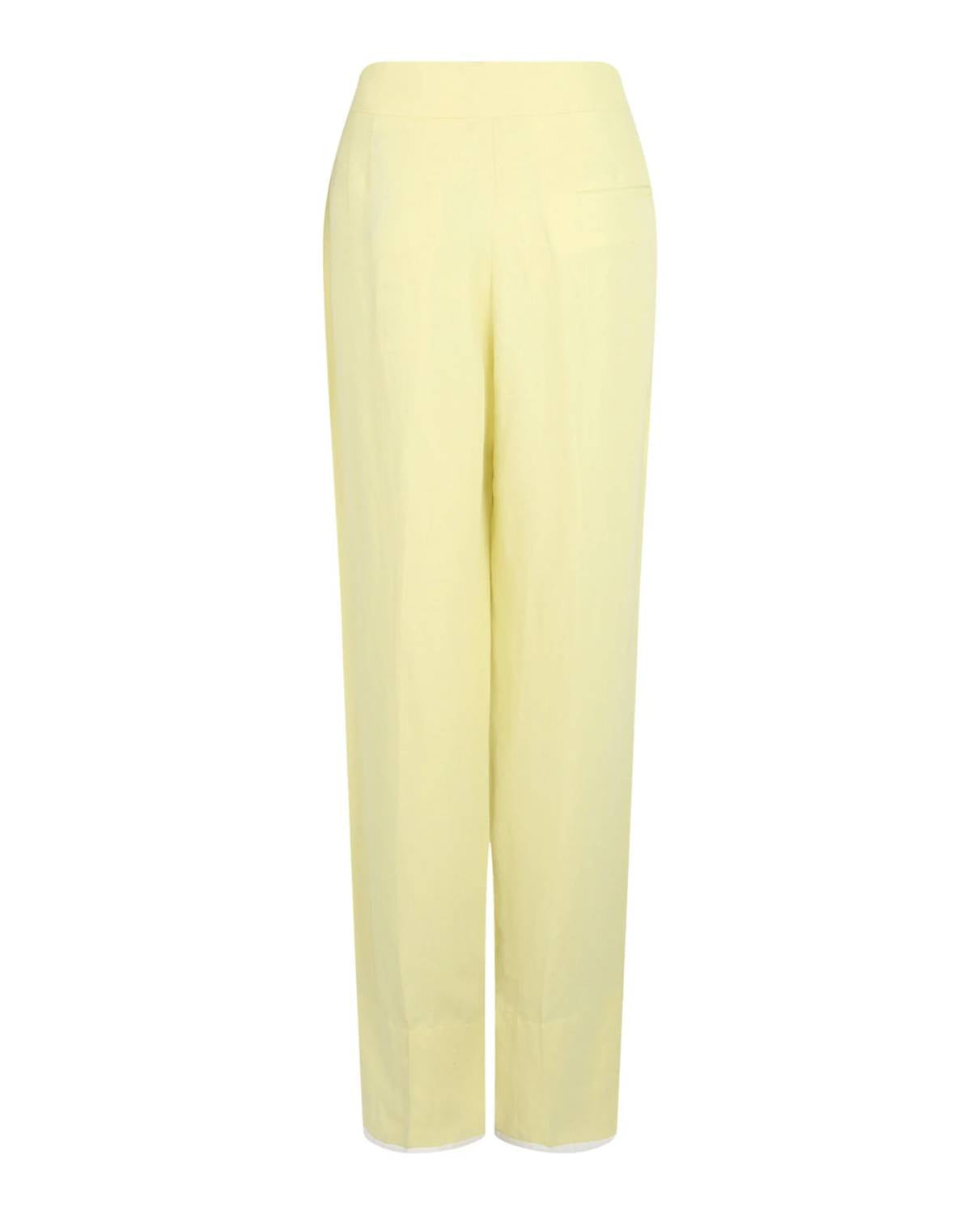Salvatore Ferragamo - Women's Contrast-piping Tailored Pants