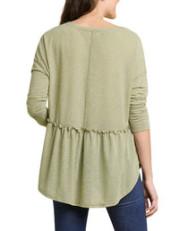 Umgee - Babydoll Striped Top