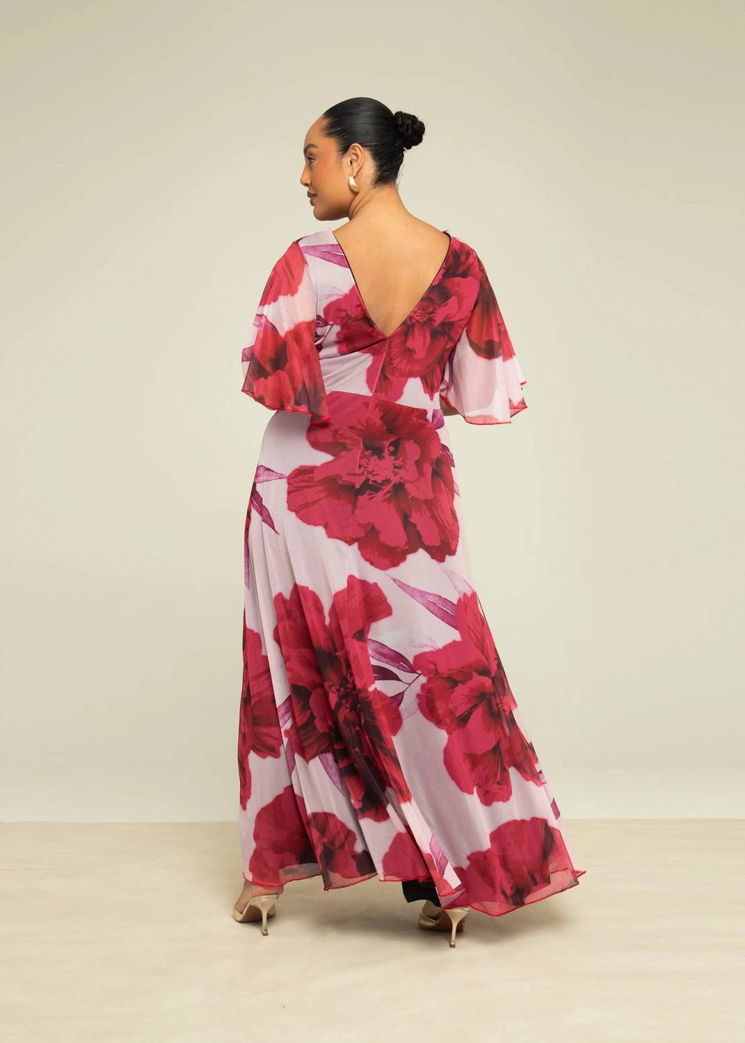 Fashion Szn Curve - Bold Floral Maxi Dress - Plus Size