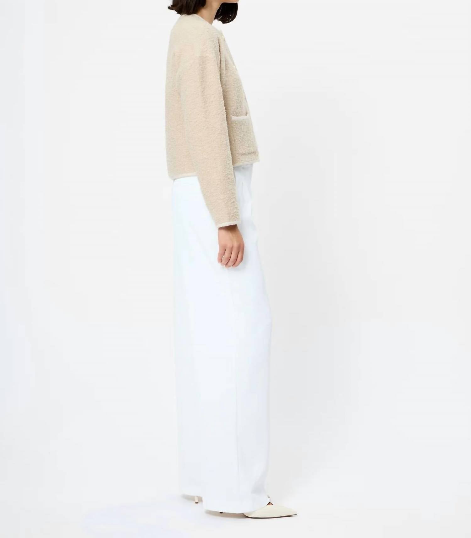 French Connection - Effie Boucle Knit Cardigan