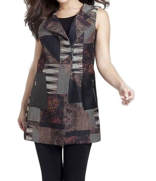 Angel - Tapestry Chenille Long Vest