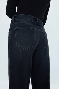 Pistola - Lexi Mid Rise Bowed Straight Leg Jeans