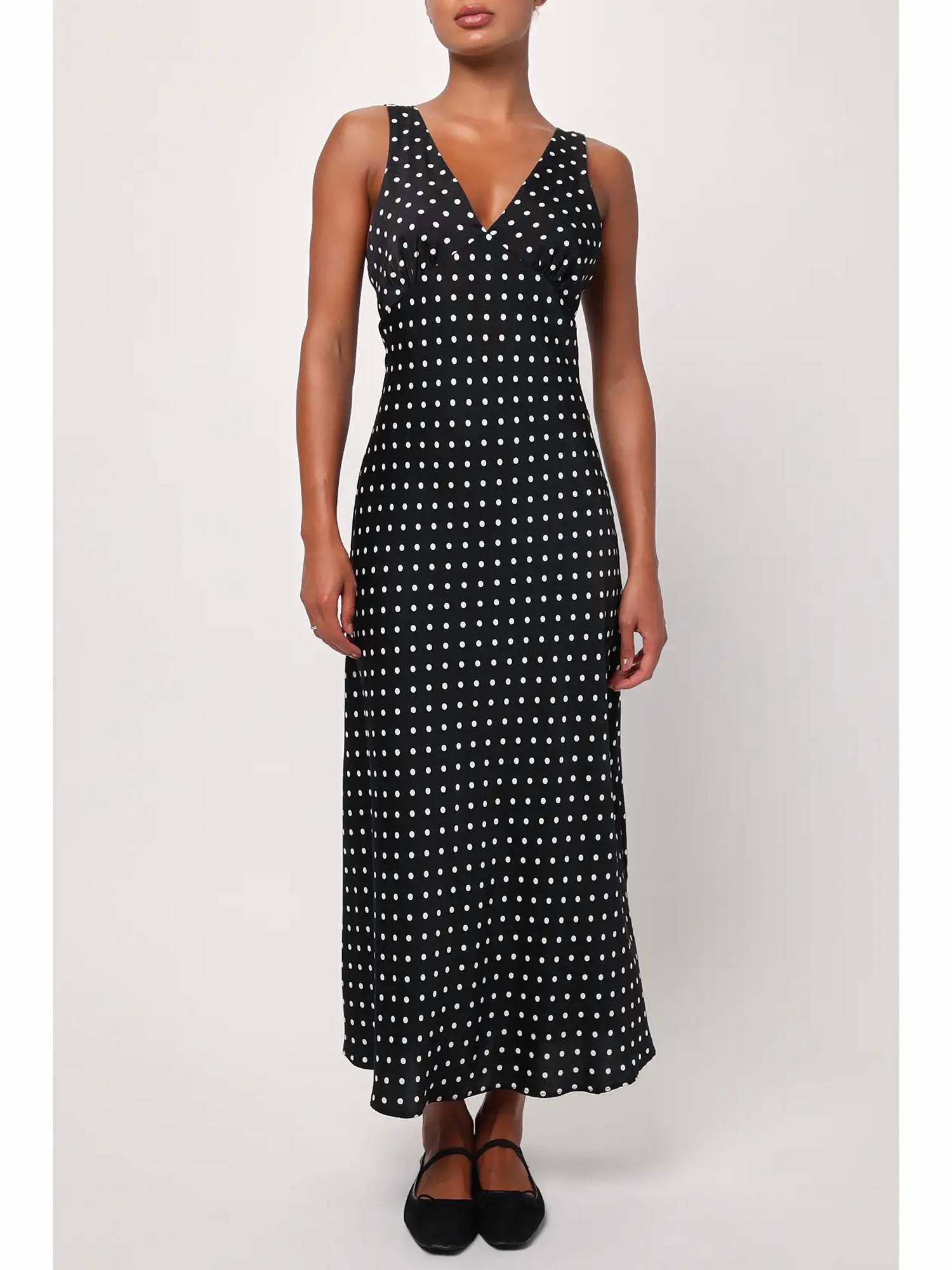 Null - Julia Polka Dot Slip Dress