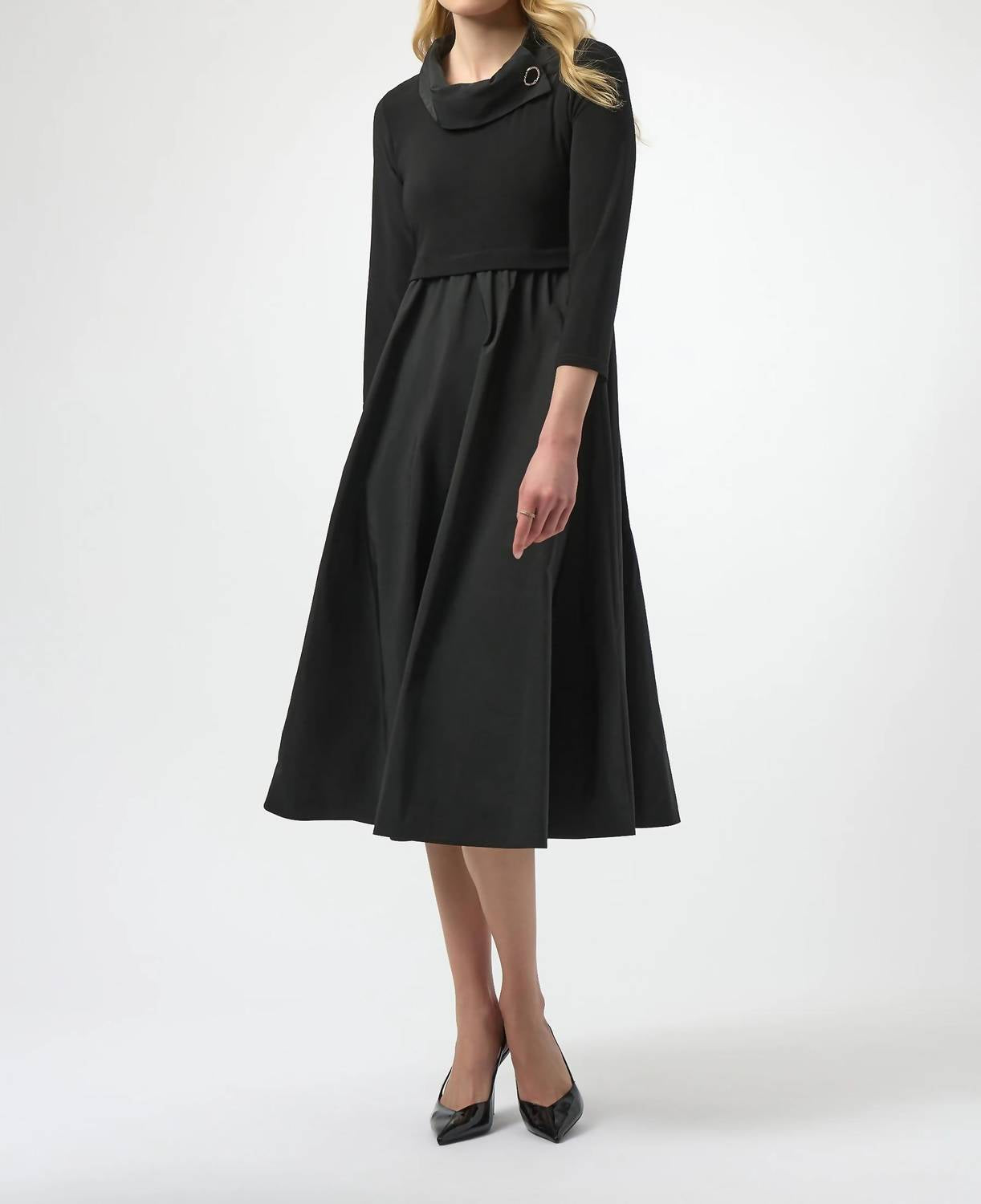 Joseph Ribkoff - Fit And Flare Midi Dress