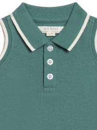 Colored Organics - Girls Annika Pique Polo Tank