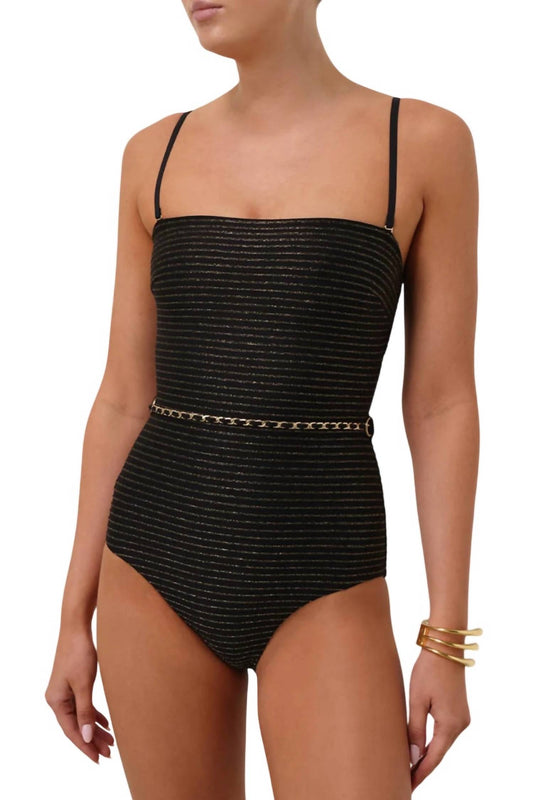 Zimmermann - Waverly Bandeau Chain One Piece