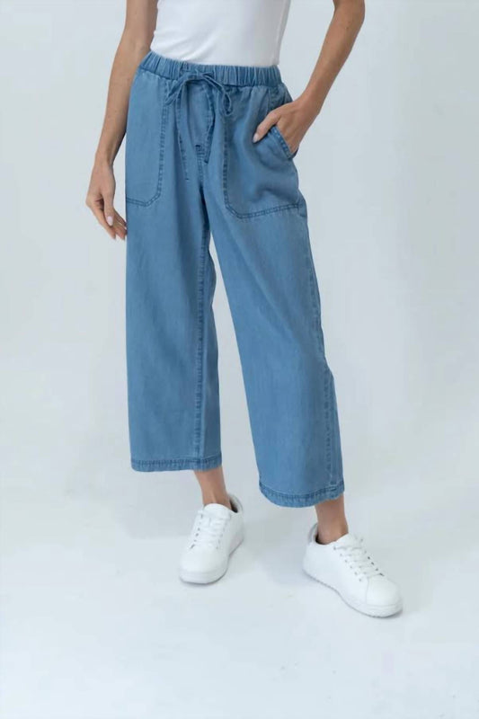 Six/Fifty - Jayme Pull On Wide Leg Pants
