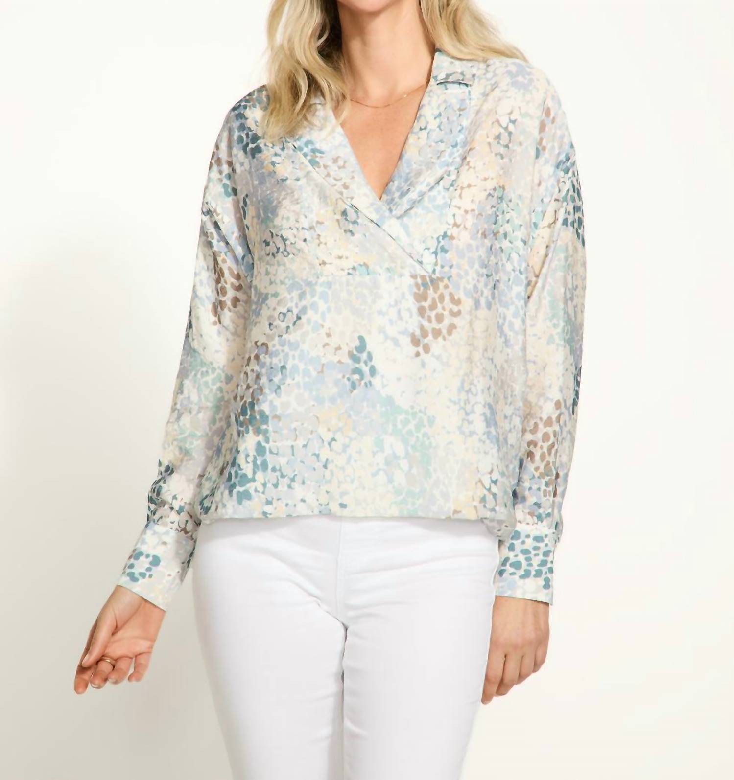 Fdj - Popover Long Sleeve Blouse