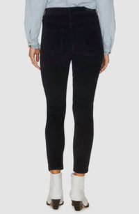 Sanctuary Social Standard Skinny Corduroy Pants in black - women's pants - detail view