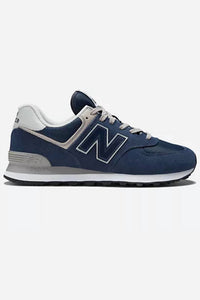 New Balance Men's 574 Core Sneakers in navy with white - men's sneaker