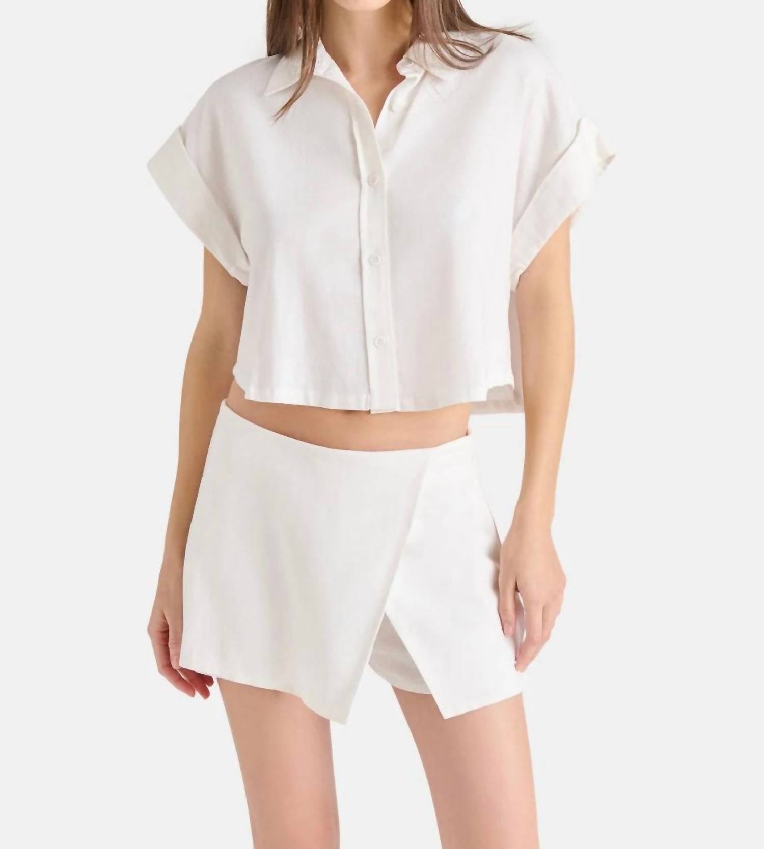 Steve Madden - Ilara Button Up Shirt