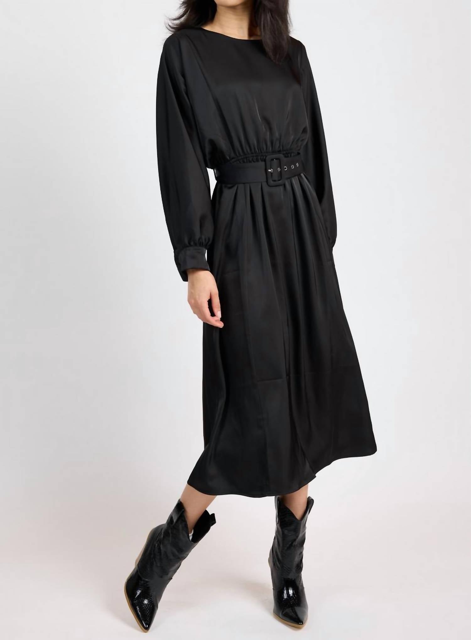 Sadie & Sage - Mood Boost Dolman Sleeve Midi Dress