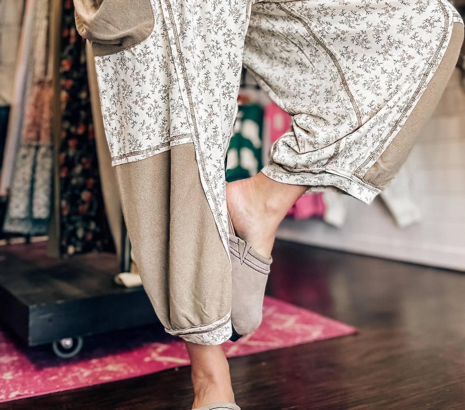 Pol - Folklore Wide Leg Lounge Pants