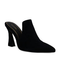 Natori Women's Minh Heels in black suede - women's heels