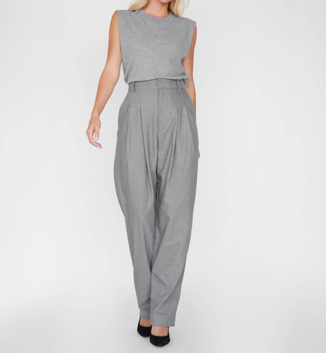 Enza Costa - Tapered High-Waist Trouser