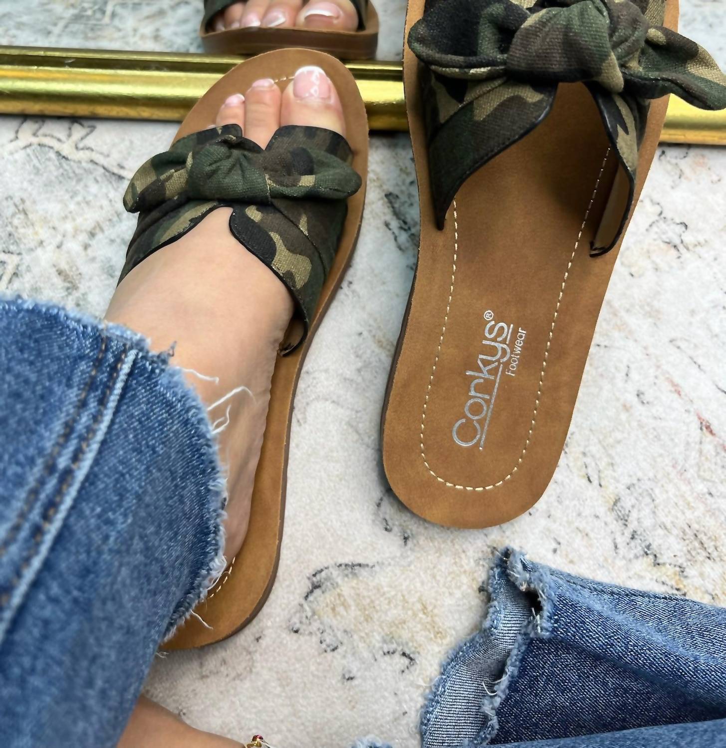 Corkys Footwear - Women's Too Cute Bow Sandal