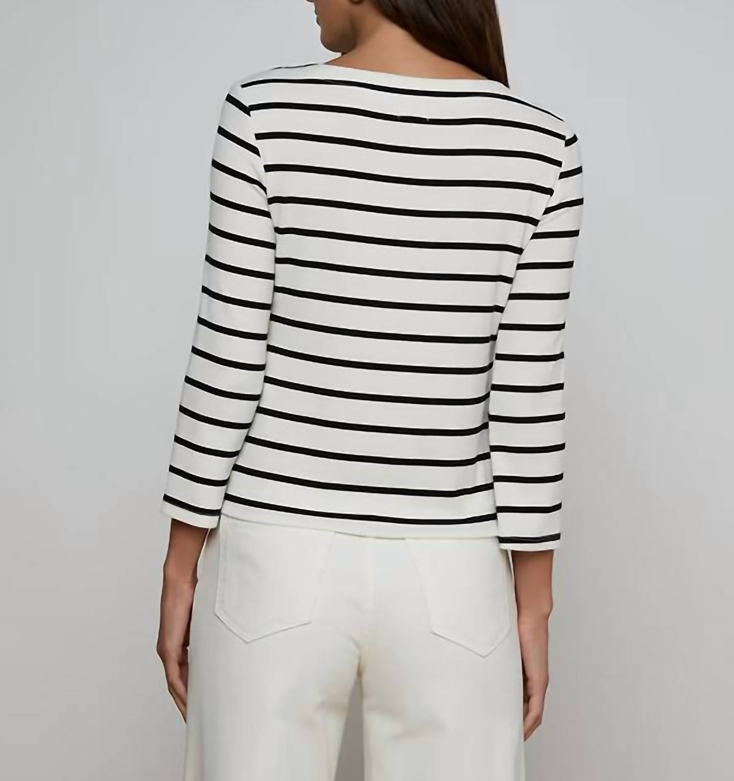 L'Agence - Lucille Boatneck Top