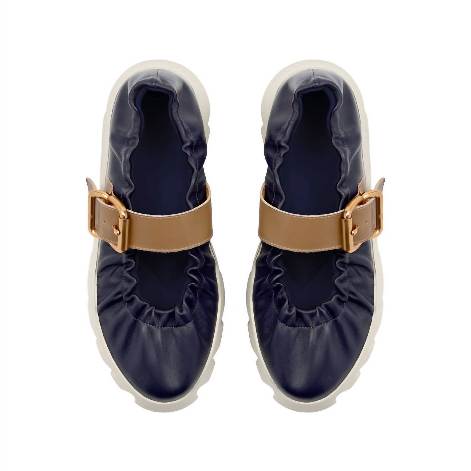 4Ccccees - Women's Mary Jane Cove Flat Pumps