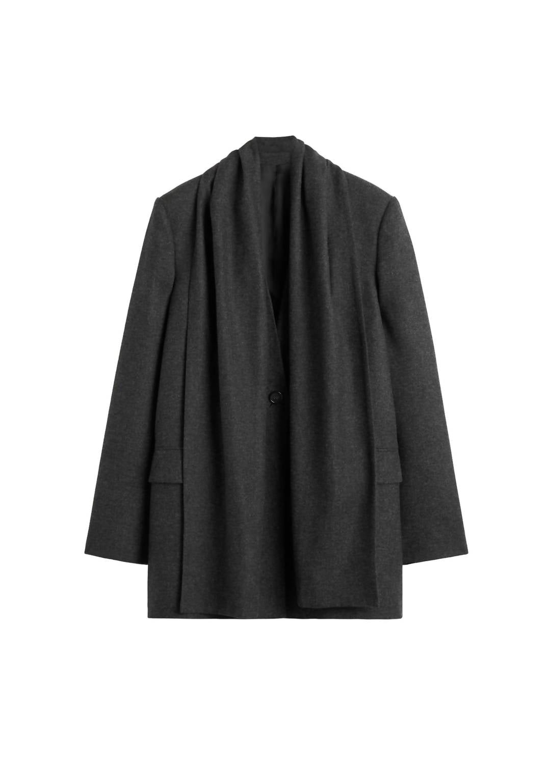 Toteme - Detachable Scarf Blazer