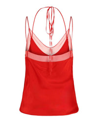 Salvatore Ferragamo - Women's Satin V-neck Camisole