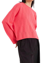 Brodie Cashmere - Laney Ladder Crew Top