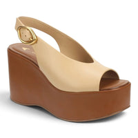 Carrano - Women's Leather Wedge Sandal