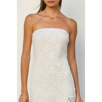 Dress Forum - Seafoam Whisper Strapless Ruffled Maxi Dress