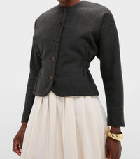 EMERSON FRY Atelier Cinch Jacket in charcoal light - women's jacket