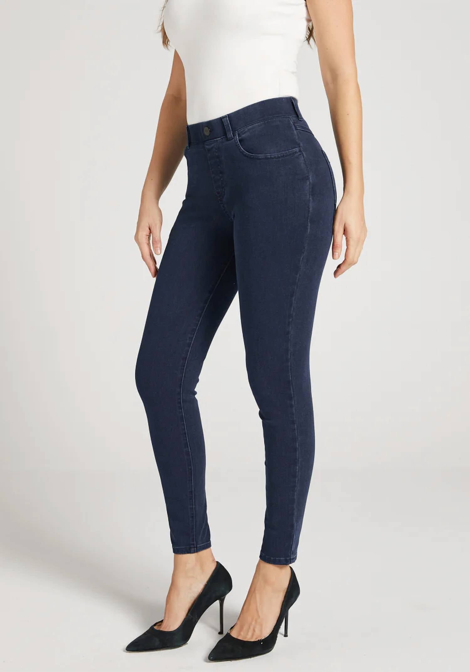 Betabrand - 4-pocket Yoga Skinny Leg Jeans