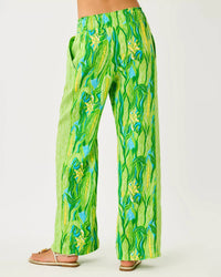 Lilly Pulitzer - Mirabella Linen Palazzo Pant