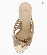 Alexandre Birman - Women's Belinda 75mm Woven Leather Mules