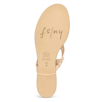 French Sole - Women's Bina Leather Flat Sandals