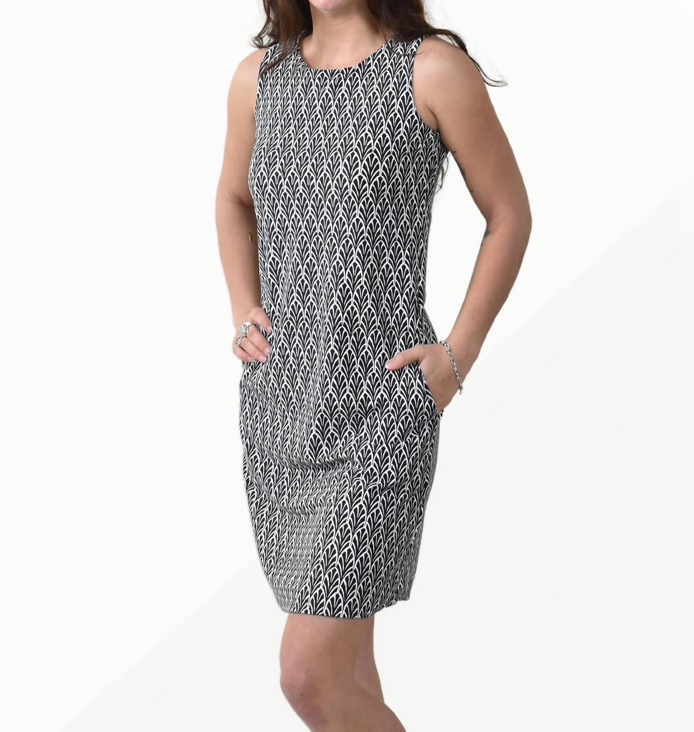 Southwind Belmont Dress in fans - women's dress