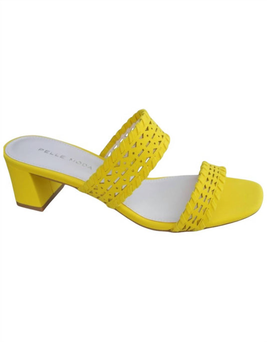 Pelle Moda - Women's Ralli Slip-on Heels