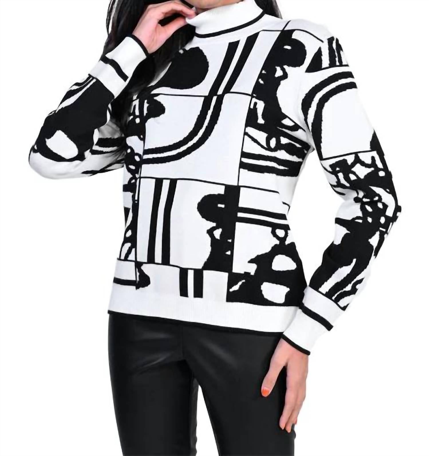 Frank Lyman - Autumn Abstract Sweater