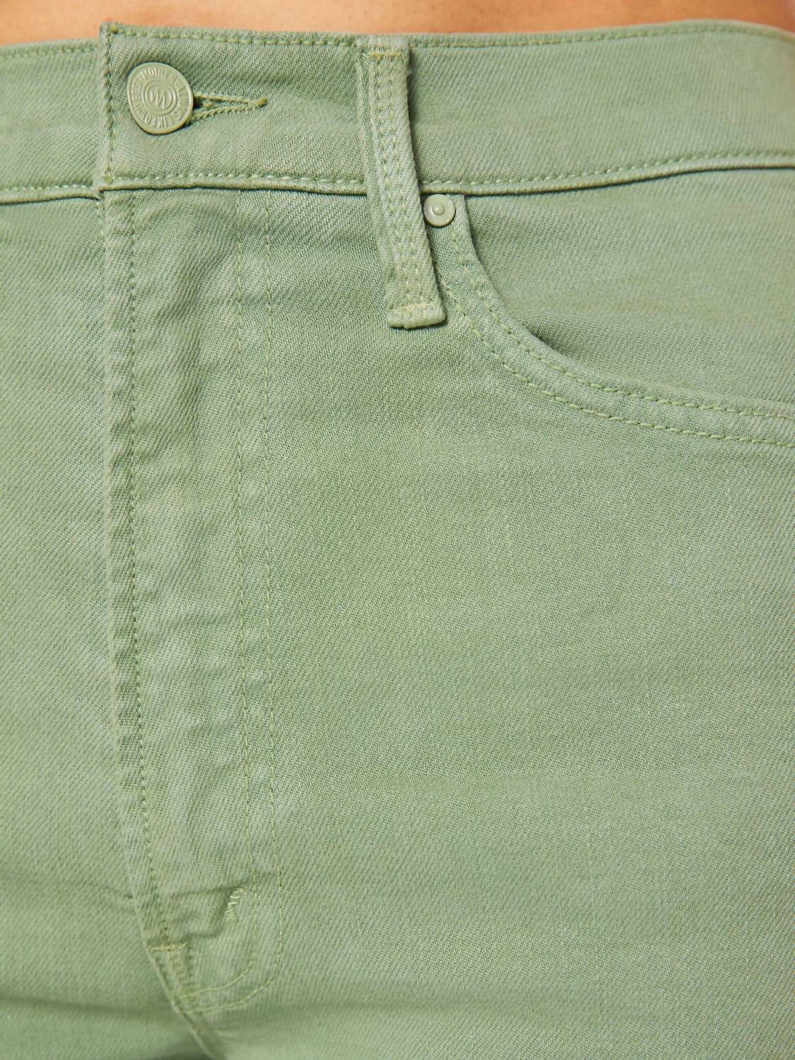 Mother - High Waisted Rider Ankle Fray Jeans