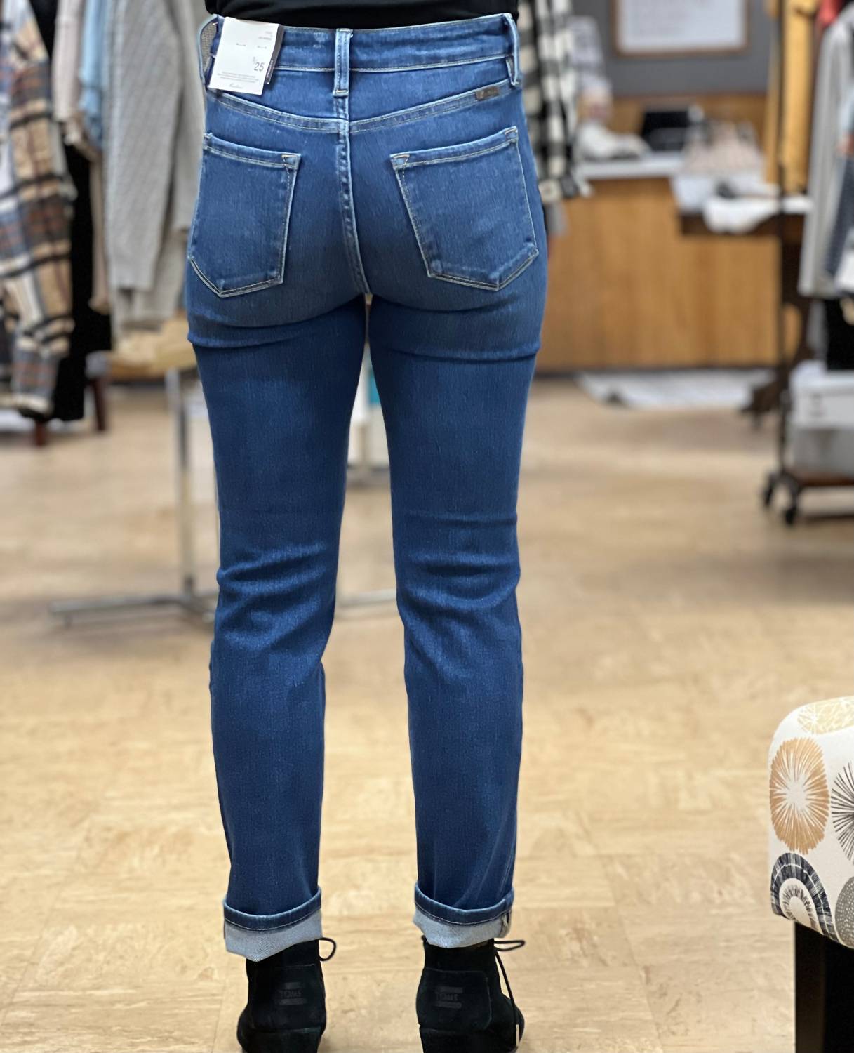 Kancan - High Rise Straight Jean