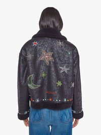 Mother Strappy Brrly Jacket in mercury in retrograde - women's jacket - alternate view