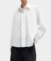 Cordera - Lace Button Down Shirt