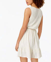 Bebop - Ruffled Hem Peasant Dress