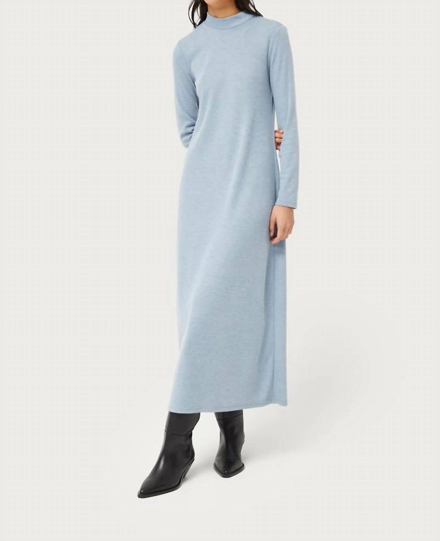 Compañía Fantástica Long Knit Dress in blue - women's dress