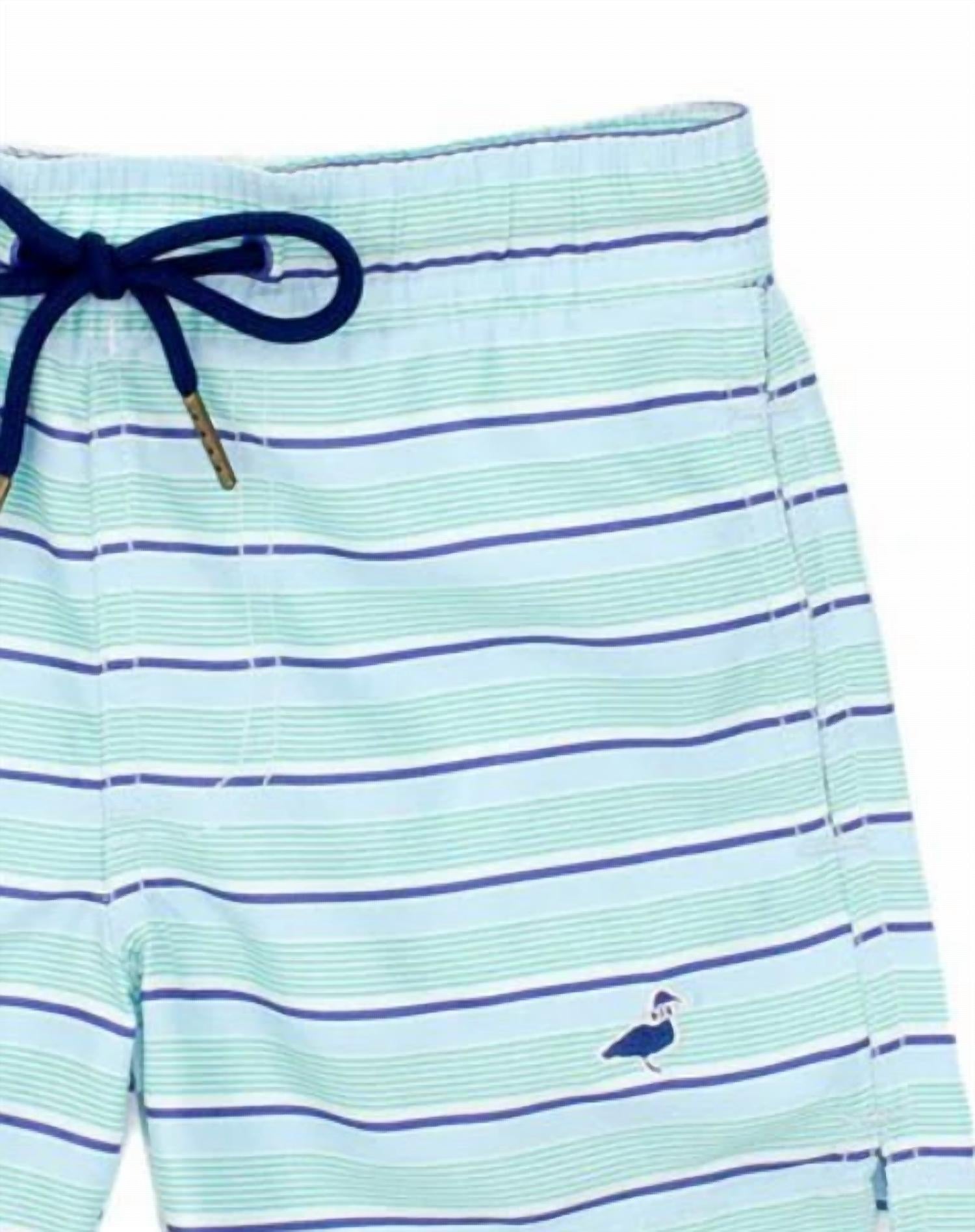 Properly Tied - Boy's Polyester Quick-Drying Swim Trunk