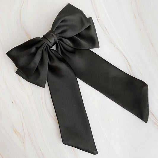 Ellison+Young - Satin Bow Hair Clip